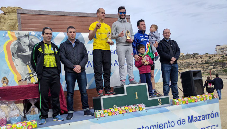 Bartolom Snchez, del Club Atletismo de Totana, gan el IV Cross Calas de Bolnuevo en Mazarrn